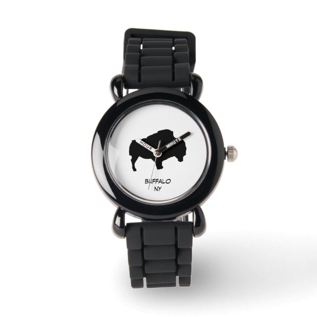 Reloj De Pulsera Búfalo (Anverso)