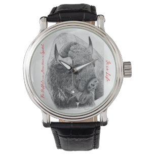 Reloj De Pulsera Búfalo Americano