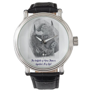 Reloj De Pulsera Búfalo Americano