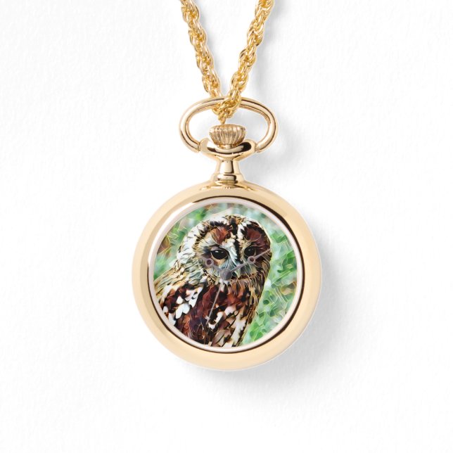 RELOJ DE PULSERA BÚHO (Anverso)