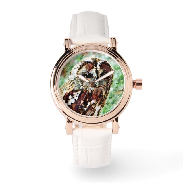 RELOJ DE PULSERA BÚHO (Anverso)