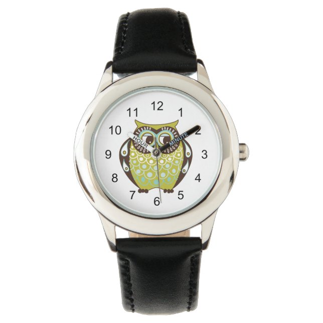 Reloj De Pulsera búho lindo (Anverso)