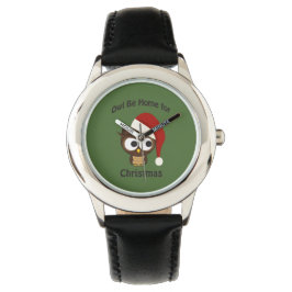 Reloj De Pulsera ¡Búho será el hogar de los Navidades!