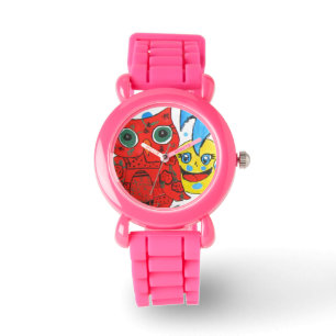 Reloj De Pulsera búho y luna