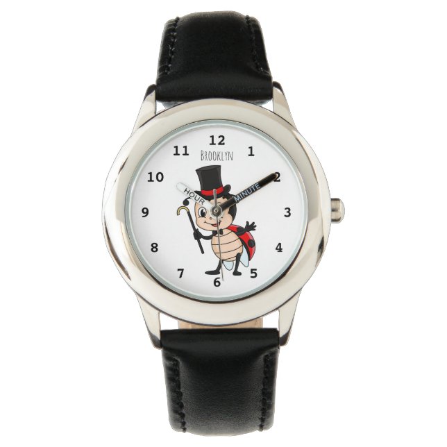 Reloj De Pulsera Buitre con sombrero de punta y personalizado de co (Anverso)