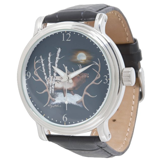 Reloj De Pulsera Bull Elk Watch (Angular)