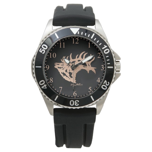 Reloj De Pulsera Bull Elk Watch (Anverso)