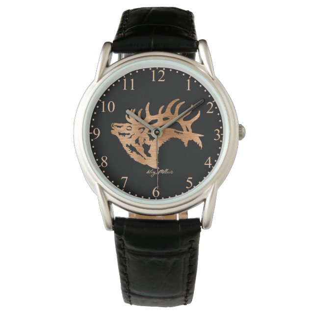 Reloj De Pulsera Bull Elk Watch (Anverso)