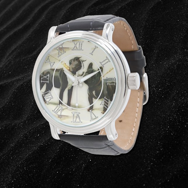 Reloj De Pulsera Bulldog BOSTON TERRIER&FRANCÉS (Subido por el creador)