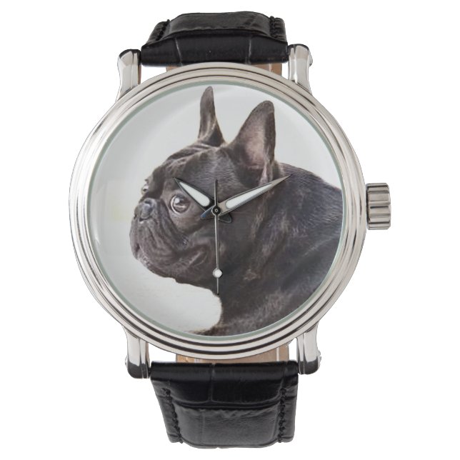 Reloj De Pulsera Bulldog francés (Anverso)