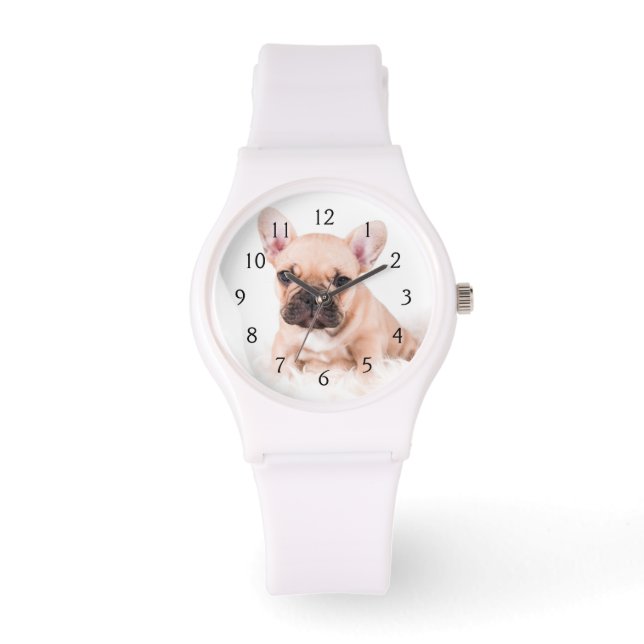 Reloj De Pulsera Bulldog francés (Anverso)