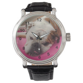 Reloj De Pulsera Bulldog inglés