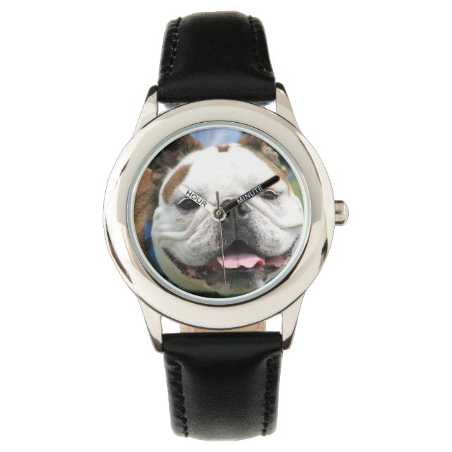 Reloj De Pulsera Bulldog inglés (Anverso)