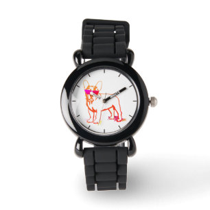 Reloj De Pulsera Bulldog Super Frenchie