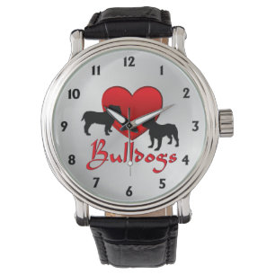 Reloj De Pulsera Bulldoges cardíacos