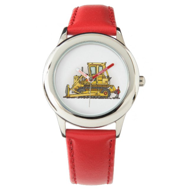 Reloj De Pulsera Bulldozer Dozer (Anverso)