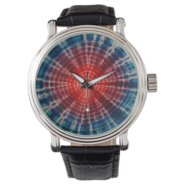 Reloj De Pulsera Bulls Oye Tie Dye (Anverso)
