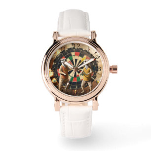 Reloj De Pulsera Bullseye Burrow: Liga Meerkat Dart,