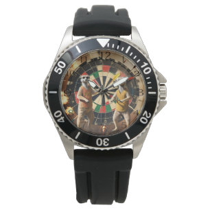 Reloj De Pulsera Bullseye Burrow: Liga Meerkat Dart,