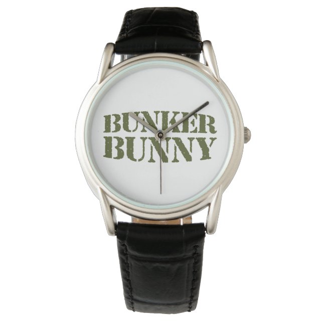 RELOJ DE PULSERA BUNKER BUNNY (Anverso)