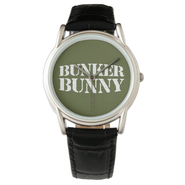 RELOJ DE PULSERA BUNKER BUNNY (Anverso)