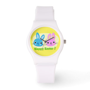RELOJ DE PULSERA BUNNES "FELIZ"