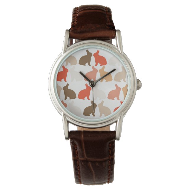 Reloj De Pulsera Bunnies de Pascua (Anverso)