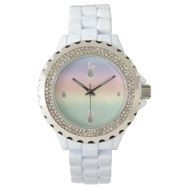 Reloj De Pulsera Bunny Gnome Family Watch (Anverso)