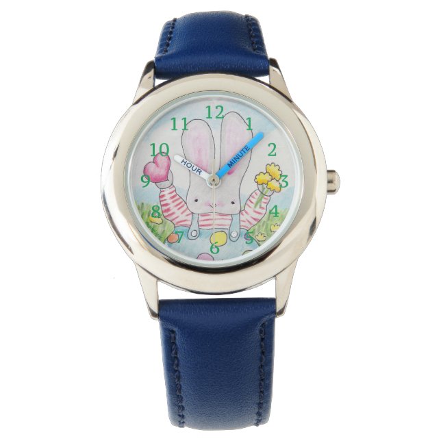 Reloj De Pulsera Bunny with Heart Watch (Anverso)
