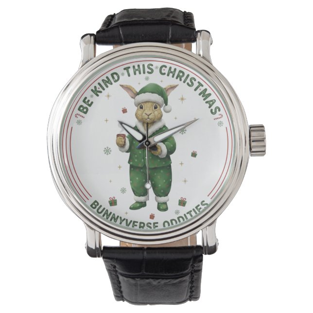 Reloj De Pulsera Bunnyverse christmas (Anverso)