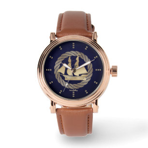 Reloj De Pulsera Buque de vela de oro