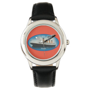 Reloj De Pulsera Buque Titanic Maritime Blue White Star Line