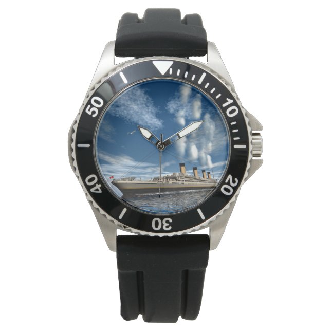 Reloj De Pulsera Buque Titanic - Renderización 3D (Anverso)