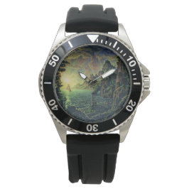 Reloj De Pulsera Buques: Sol nocturno (por Konstantin Bogaevsky)