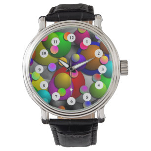 Reloj De Pulsera Burbujas (cara clásica) de Kenneth Yoncich