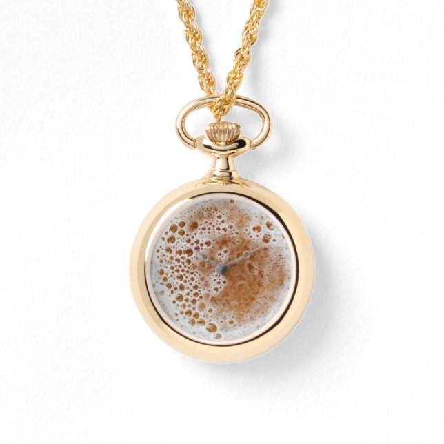 RELOJ DE PULSERA BURBUJAS DE CERVEZA (Anverso)