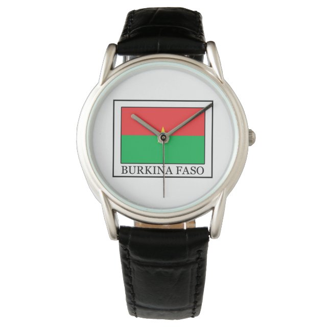 Reloj De Pulsera Burkina Faso (Anverso)
