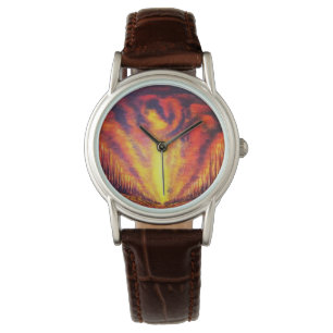 Reloj De Pulsera Burning Sky