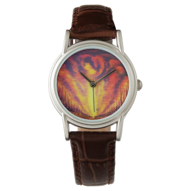 Reloj De Pulsera Burning Sky (Anverso)