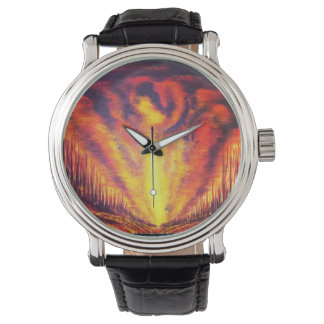 Reloj De Pulsera Burning Sky