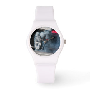 Reloj De Pulsera Burnout de coche negro