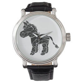 Reloj De Pulsera Burro negro