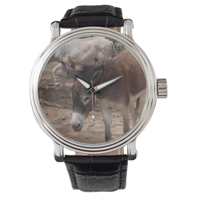 Reloj De Pulsera Burros salvajes (Anverso)