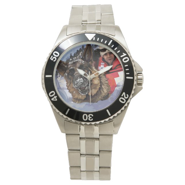 Reloj De Pulsera Búsqueda y rescate (Anverso)