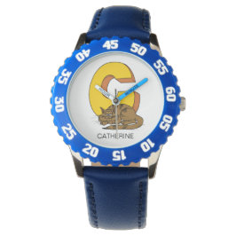Reloj De Pulsera C es para ___ nombre personalizado Kid's