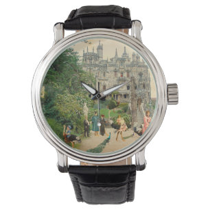 Reloj De Pulsera Cabalgando avestruces en A Regaleira (Portugal)