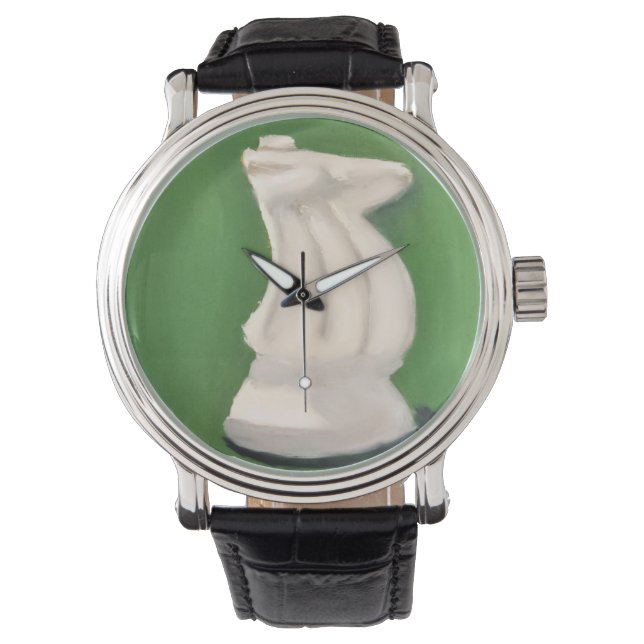 Reloj De Pulsera Caballero Blanco (Anverso)