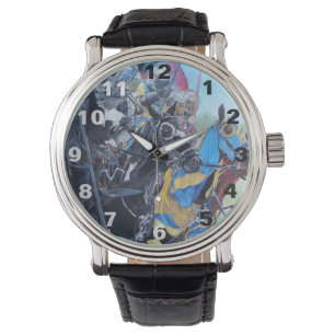 Reloj De Pulsera caballeros medievales históricos deambulando a ca