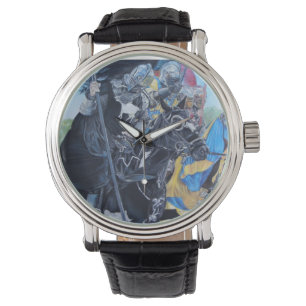 Reloj De Pulsera caballeros medievales históricos deambulando a cab