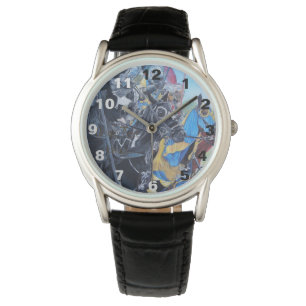 Reloj De Pulsera caballeros medievales históricos deambulando a cab